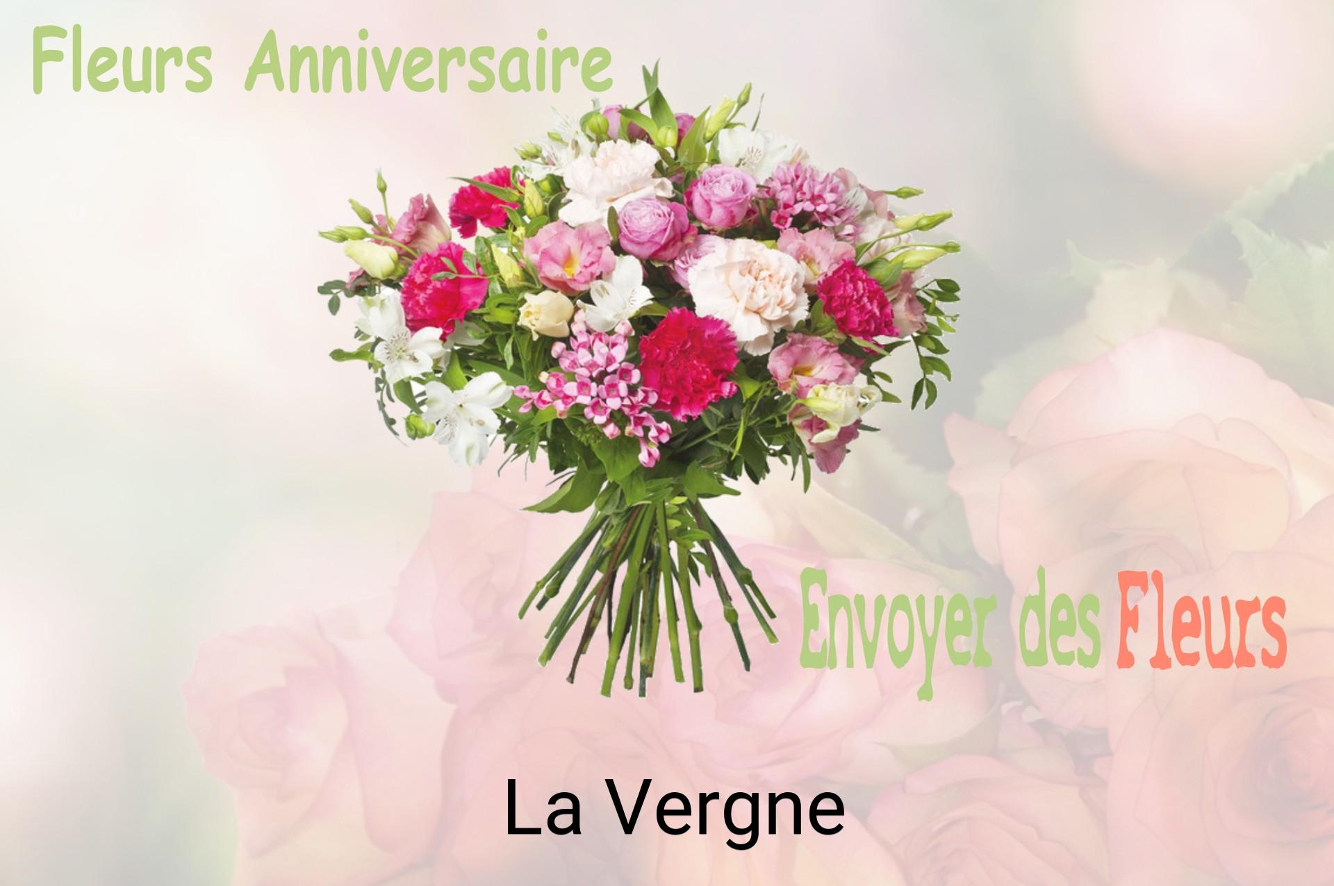 Bouquet de fleurs d’anniversaire livré à La Vergne