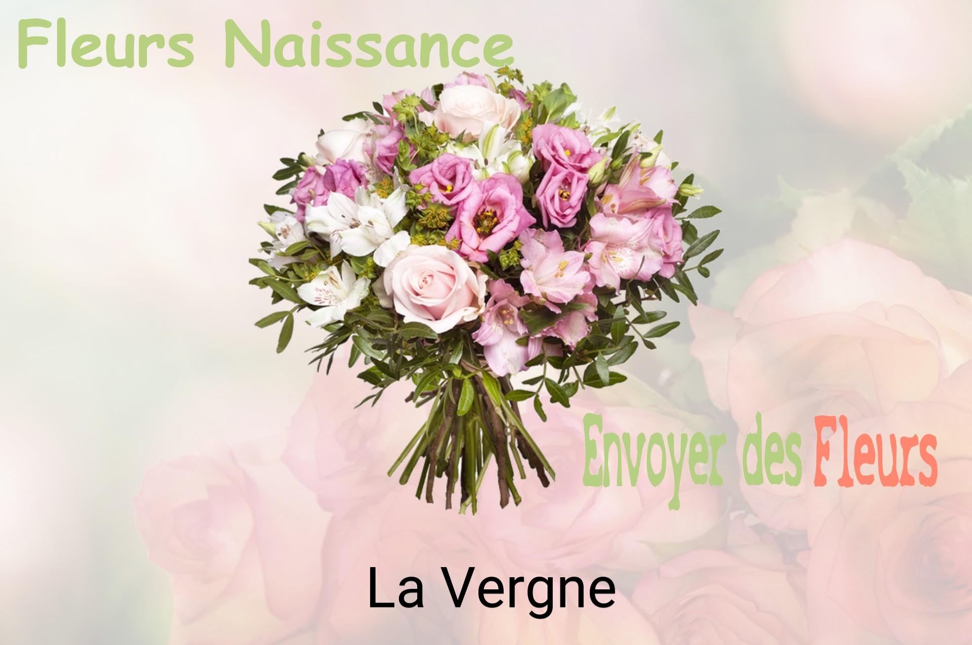 Bouquet de fleurs de naissance livré à La Vergne
